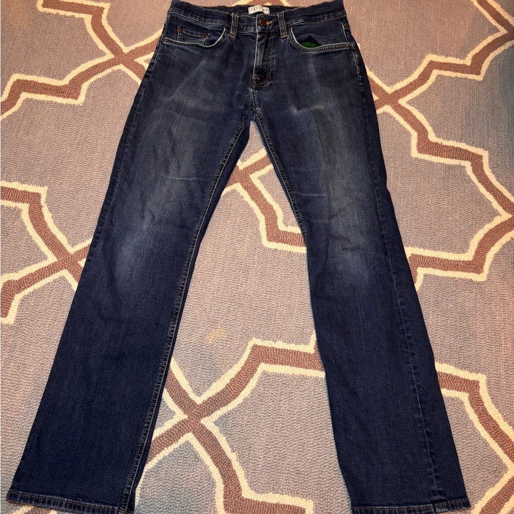 Tecovas Blue Straight Jeans Classic Denim Style